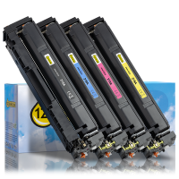 Aanbieding: 123inkt huismerk set voor HP 219A: HP W2190A, W2191A, W2192A, W2193A zwart + 3 kleuren