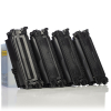 Aanbieding: 123inkt huismerk set voor HP 646X / 646A: HP CE264X, CF031A, CF032A, CF033A zwart + 3 kleuren 130557 - 1