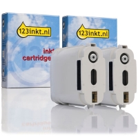 Aanbieding: 123inkt huismerk vervangt 2 x HP 940XL inktcartridge zwart hoge capaciteit C4906AEC 160116