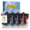 Aanbieding: 123inkt huismerk vervangt Brother LC-3217 zwart + 3 kleuren LC3217VALC 127235