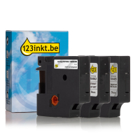 Aanbieding: 123inkt huismerk vervangt Dymo IND Rhino 9 mm tape permanent polyester multipack