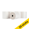 Aanbieding: 123inkt kassarol 76x70x12 mm duplorol wit/geel (50 stuks) 302709 - 1