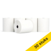 Aanbieding: 123inkt kassarol 80x80x12 thermisch wit 48 g/m² (50 stuks) 303621 - 1
