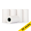 Aanbieding: 123inkt pinrol 57x30x12 thermo wit (50 stuks) 303651 - 1