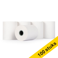 Aanbieding: 123inkt pinrol 57x47x12 thermo wit (100 stuks) 303658