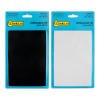 Aanbieding: 123inkt vloerglijders zwart/wit 100 mm x 150 mm  (4 stuks)