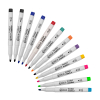 Aanbieding: 12 x 123inkt textielmarker (10 kleuren) 301122 - 1