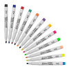 Aanbieding: 12 x 123inkt textielmarker (12 kleuren)