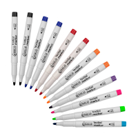 Aanbieding: 12 x 123inkt textielmarker (8 kleuren) 301122