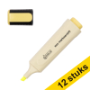 Aanbieding: 12x 123inkt eco fluostift geel 390576 - 1
