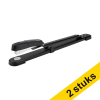 Aanbieding: 2x 123inkt metalen langarm nietjesmachine (20 vellen) 302869 - 1