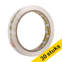 Aanbieding: 30x 123inkt standaard plakband 15 mm x 66 m 302833