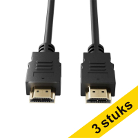Aanbieding: 3x 123inkt HDMI-kabel 2.1 (1 meter)