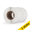 Aanbieding: 3x 123inkt LW650 2093091 / 99010 adresetiketten 12 stuks 650761 - 1