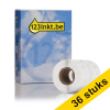 Aanbieding: 3x 123inkt LW650 adresetiketten 12 stuks (89 x 28 mm) 650761 - 1