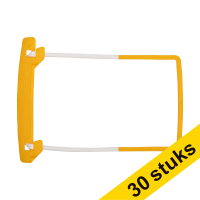 Aanbieding: 3x 123inkt archiefbinder geel/wit (10 stuks)  302222