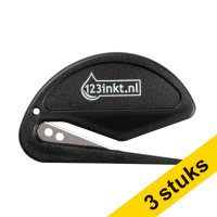 Aanbieding: 3x 123inkt briefopener kunststof  302174