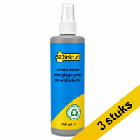 Aanbieding: 3x 123inkt duurzame whiteboard reinigingsspray (250 ml) 371803