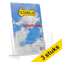 Aanbieding: 3x 123inkt folderhouder A5  423177