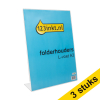 Aanbieding: 3x 123inkt folderhouder L-voet A3 301559 - 1