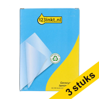 Aanbieding: 3x 123inkt gerecyclede document lamineerhoes A6 glanzend 2x80 micron (100 stuks) 303178