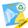Aanbieding: 3x 123inkt gerecycleerde document lamineerhoes A4 glanzend 2x80 micron (100 stuks) 303176 - 1