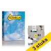 Aanbieding: 3x 123inkt huismerk vervangt Brother TZe-131S tape zwart op transparant 12 mm