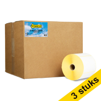 Aanbieding: 3x 123inkt huismerk vervangt Zebra Z-Select 2000D label (800264-305) 102 x 76 mm (12 rollen) 650724