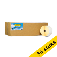 Aanbieding: 3x 123inkt huismerk vervangt Zebra Z-Select 2000T apotheeketiket (3006318) 57 x 32 mm (12 rollen) 653467