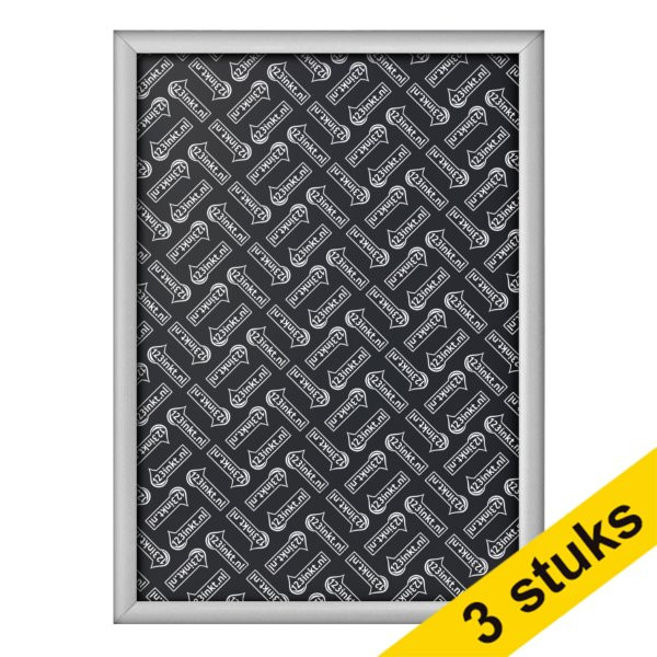 Aanbieding: 3x 123inkt kliklijst met aluminium kader A3  301156 - 1