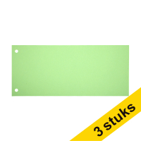 Aanbieding: 3x 123inkt scheidingsstrook 105 x 240 mm groen (100 stuks) 302383