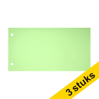 Aanbieding: 3x 123inkt scheidingsstrook 120 x 225 mm groen (100 stuks)