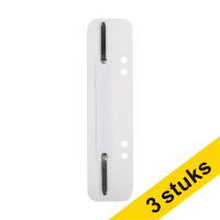 Aanbieding: 3x 123inkt snelhechterstrips 6 en 8 cm met perforatie wit (100 stuks) 302371