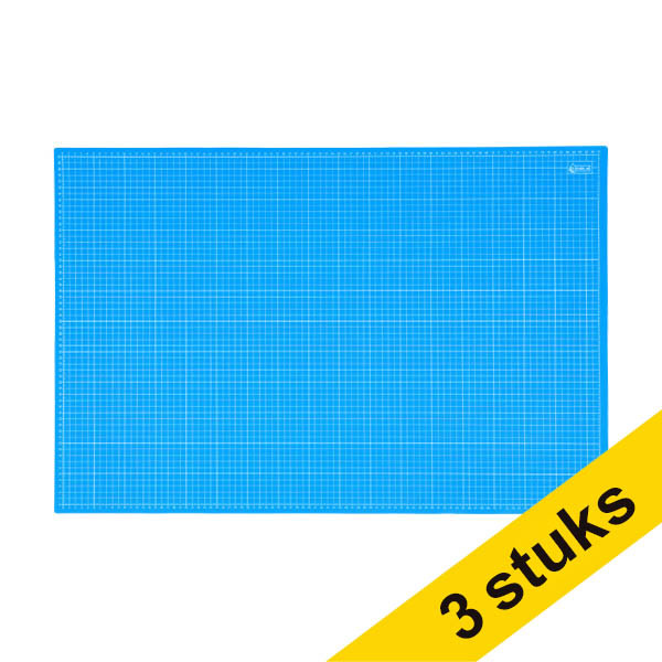 Aanbieding: 3x 123inkt snijmat 3-laags 900 x 600 mm (A1) 303037 - 1