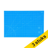 Aanbieding: 3x 123inkt snijmat 5-laags 900 x 600 mm (A1) 303039