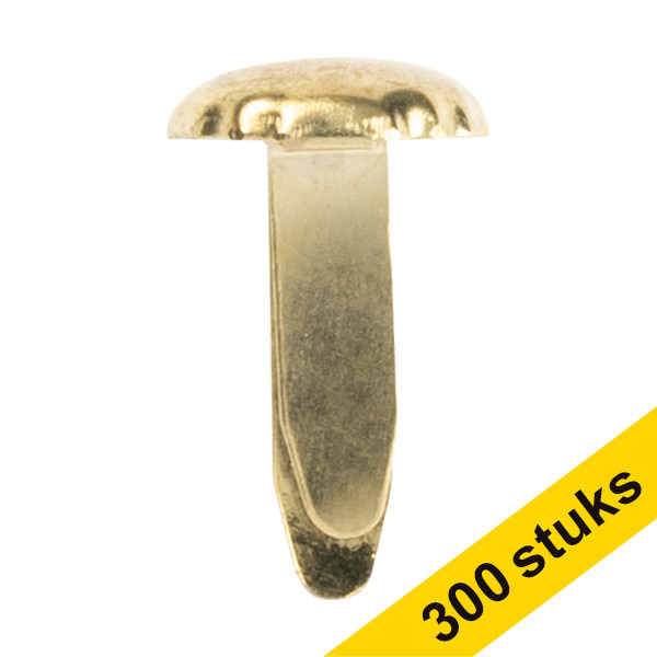 Aanbieding: 3x 123inkt splitpennen nr. 2 12 x 8 mm (100 stuks) 302188 - 1