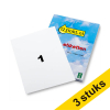 Aanbieding: 3x 123inkt universele etiketten A4 210 x 297 mm wit (100 etiketten) FSC® Mix Credit 303449 - 1