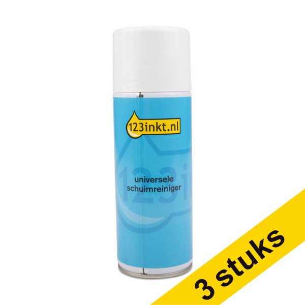 Aanbieding: 3x 123inkt universele schuimreiniger (400 ml)  301588 - 1