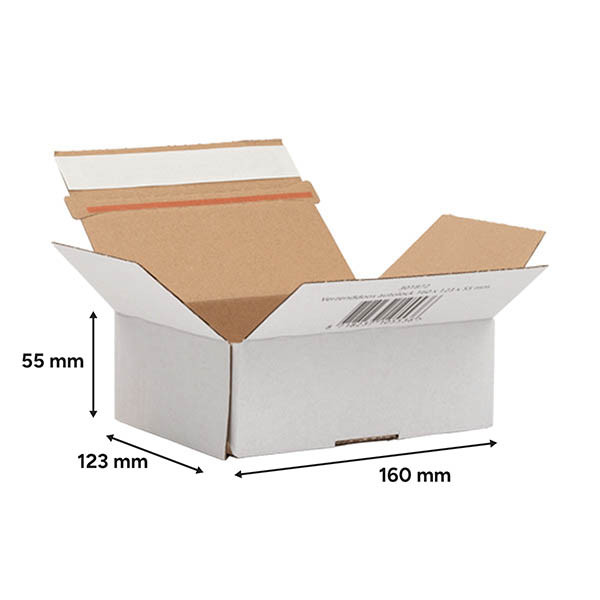 Aanbieding: 3x 123inkt verzenddoos autolock 160 x 123 x 55 mm (10 stuks) 301959 - 2