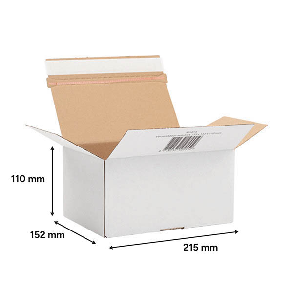 Aanbieding: 3x 123inkt verzenddoos autolock 215 x 152 x 110 mm (10 stuks) 301961 - 2