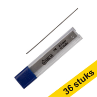 Aanbieding: 3x 123inkt vulpotloodvulling 0,7 mm HB (36 vullingen)