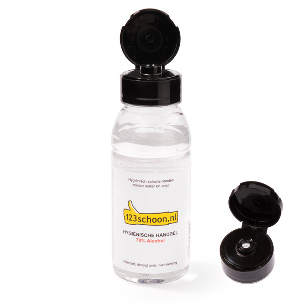 Aanbieding: 3x 123schoon reinigende handgel 70% alcohol (225 ml)  SDR00381 - 1