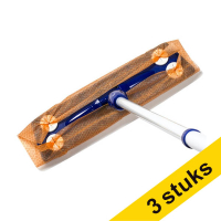 Aanbieding: 3x 123schoon vloerdoekjes geïmpregneerd oranje 42 x 25 cm (50 stuks)