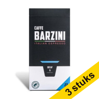 Aanbieding: 3x Barzini Decaf koffiecups (22 stuks)