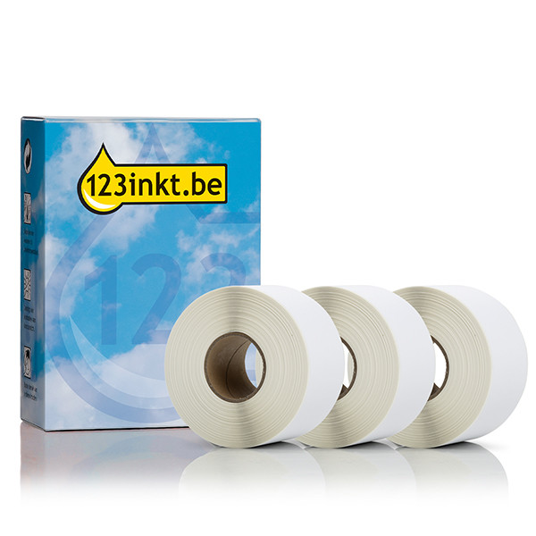 Aanbieding: 3x Epson C33S045417 premium matte linerless label 51 mm x 35 m (123inkt huismerk) 084492 - 1