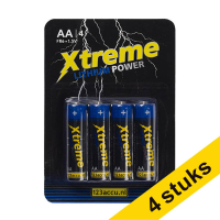Aanbieding: 4x 123accu Xtreme Power FR6 AA batterij (4 stuks)