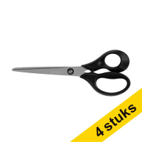 Aanbieding: 4x 123inkt schaar kunststof handvat 160 mm 301090