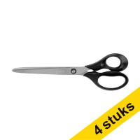 Aanbieding: 4x 123inkt schaar kunststof handvat 210 mm 301088