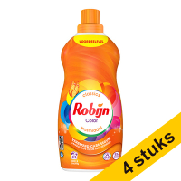 Aanbieding: 4x Robijn Klein & Krachtig Color wasmiddel vloeibaar 1190 ml (34 wasbeurten)