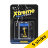 Aanbieding: 5x 123accu Xtreme Power 9V 6FR61 E-Block batterij (1 stuk)